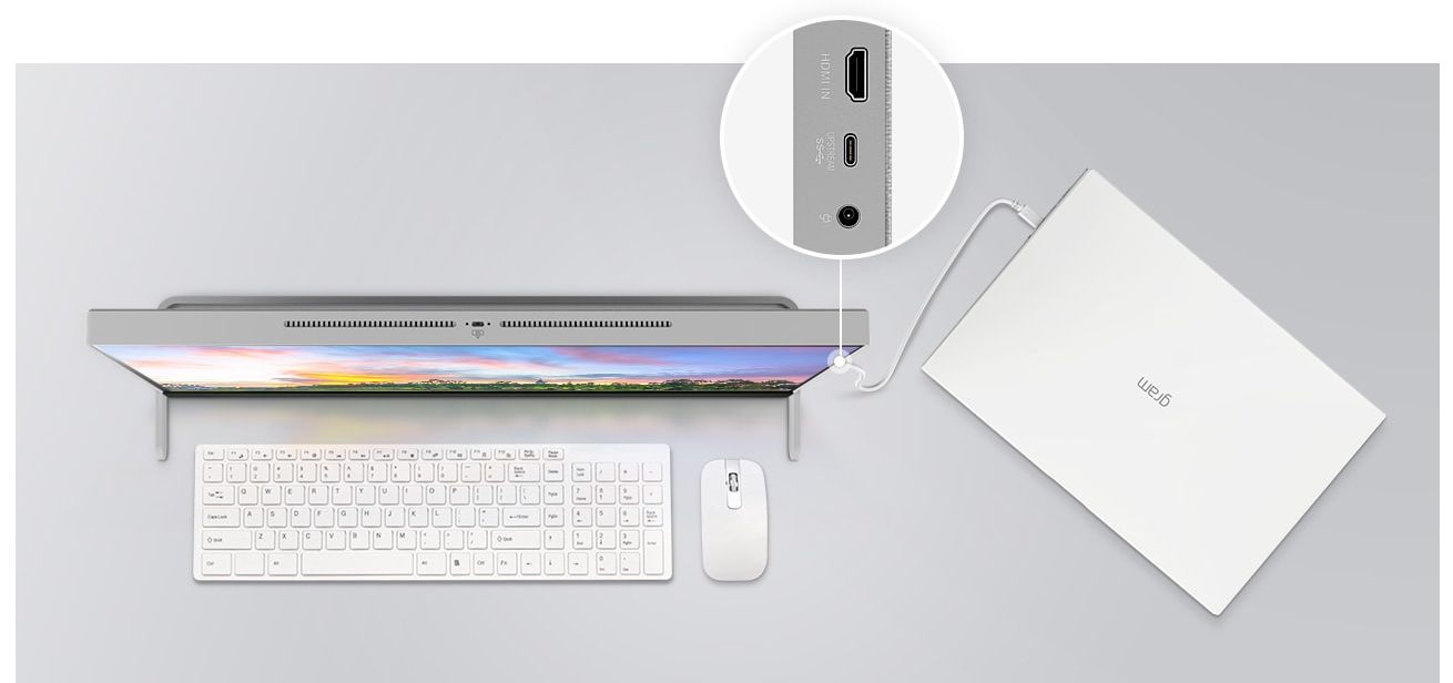 LG Libero Monitor 27BQ70QC-S PCモニター 27-inch QHD Libero Monitor with Detachable Full HD Webcam