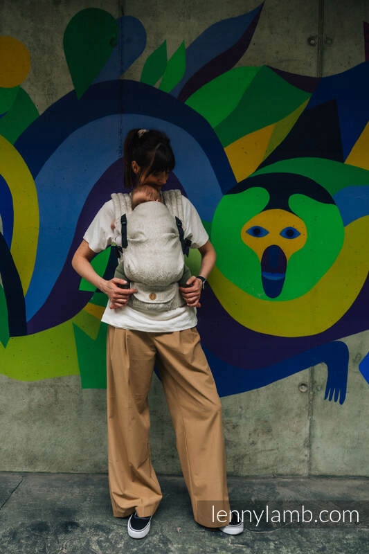 Nosidło LennyLamb LennyLight - Dzikie Wino Path – Komfortowe noszenie dzieci