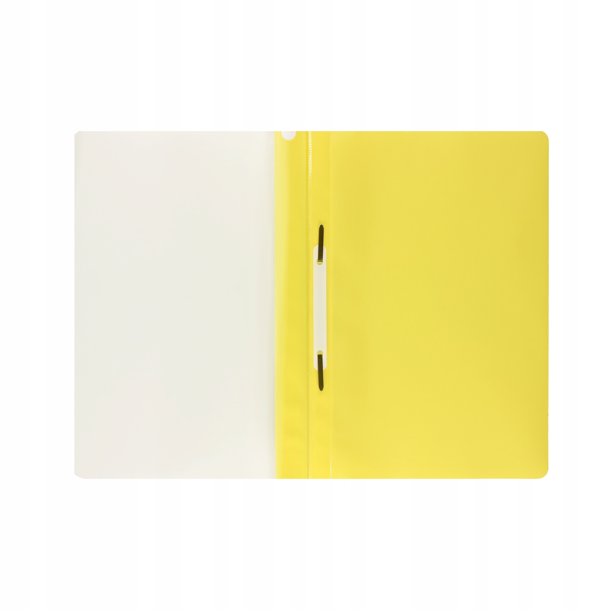 Transparentna przednia okładka i kolorowa tylna – nowoczesny design