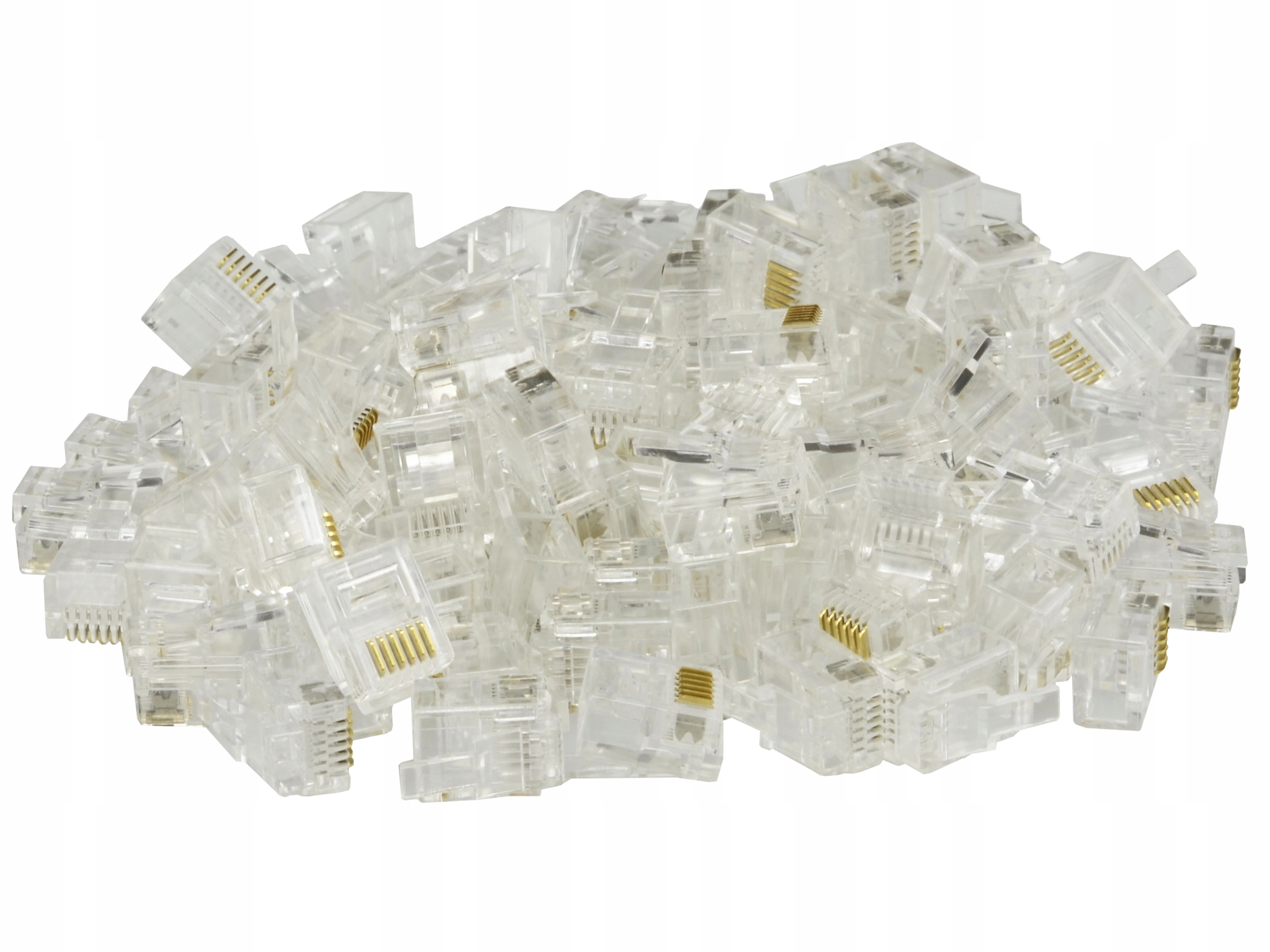 Wtyk RJ45 kat.5e uniwersalny drut/linka 8P8C – Idealne rozwiązanie do sieci komputerowych