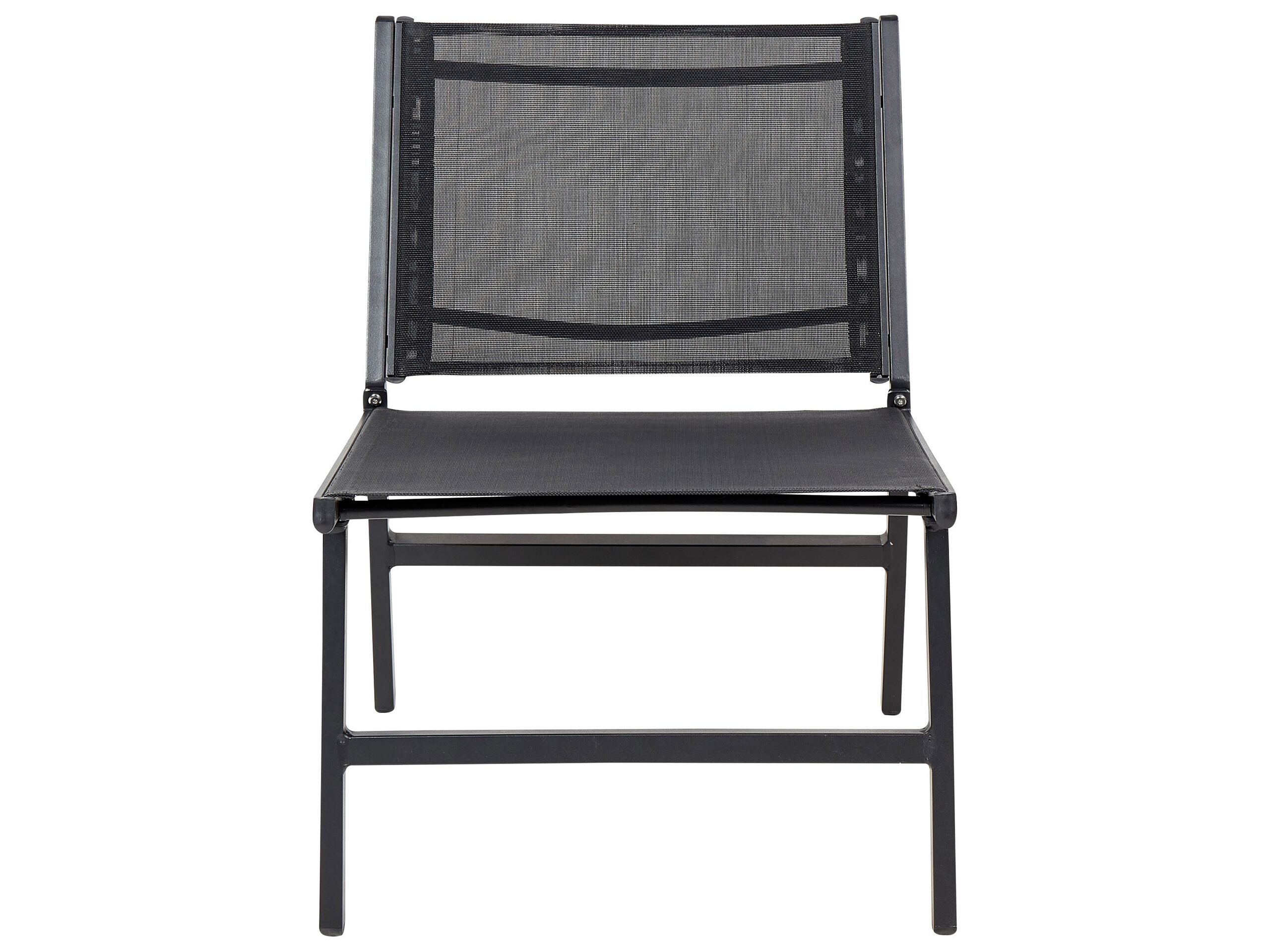 Krzesło ogrodowe MARCEDDI Metal Czarny – Elegancja i komfort w Twoim ogrodzie