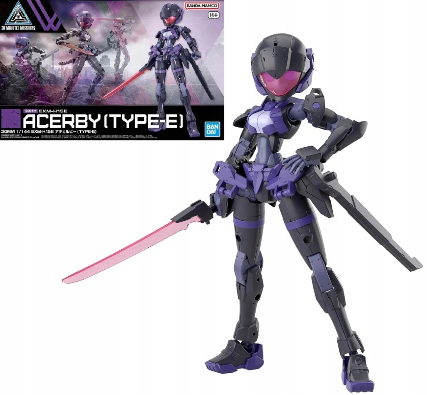 30MM 1/144 EXM-H15E ACERBY [TYPE-E] – Figurka Bandai Gundam Gunpla