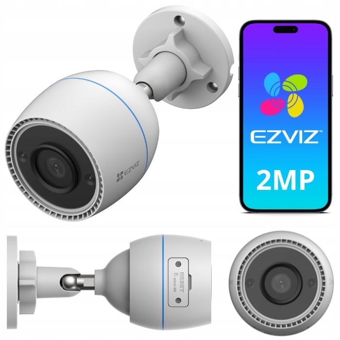 Kamera IP EZVIZ H3c (2MP) – Bezpieczeństwo w Twoim biurze