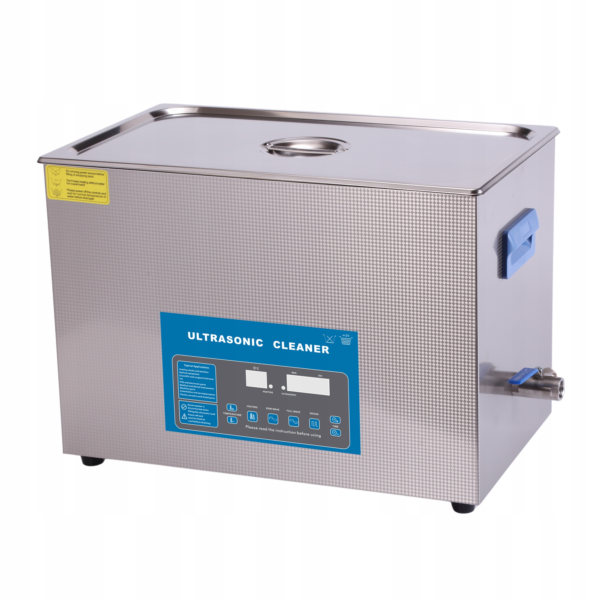 Myjka ultradźwiękowa 30L V2 – Skuteczne czyszczenie ultradźwiękowe