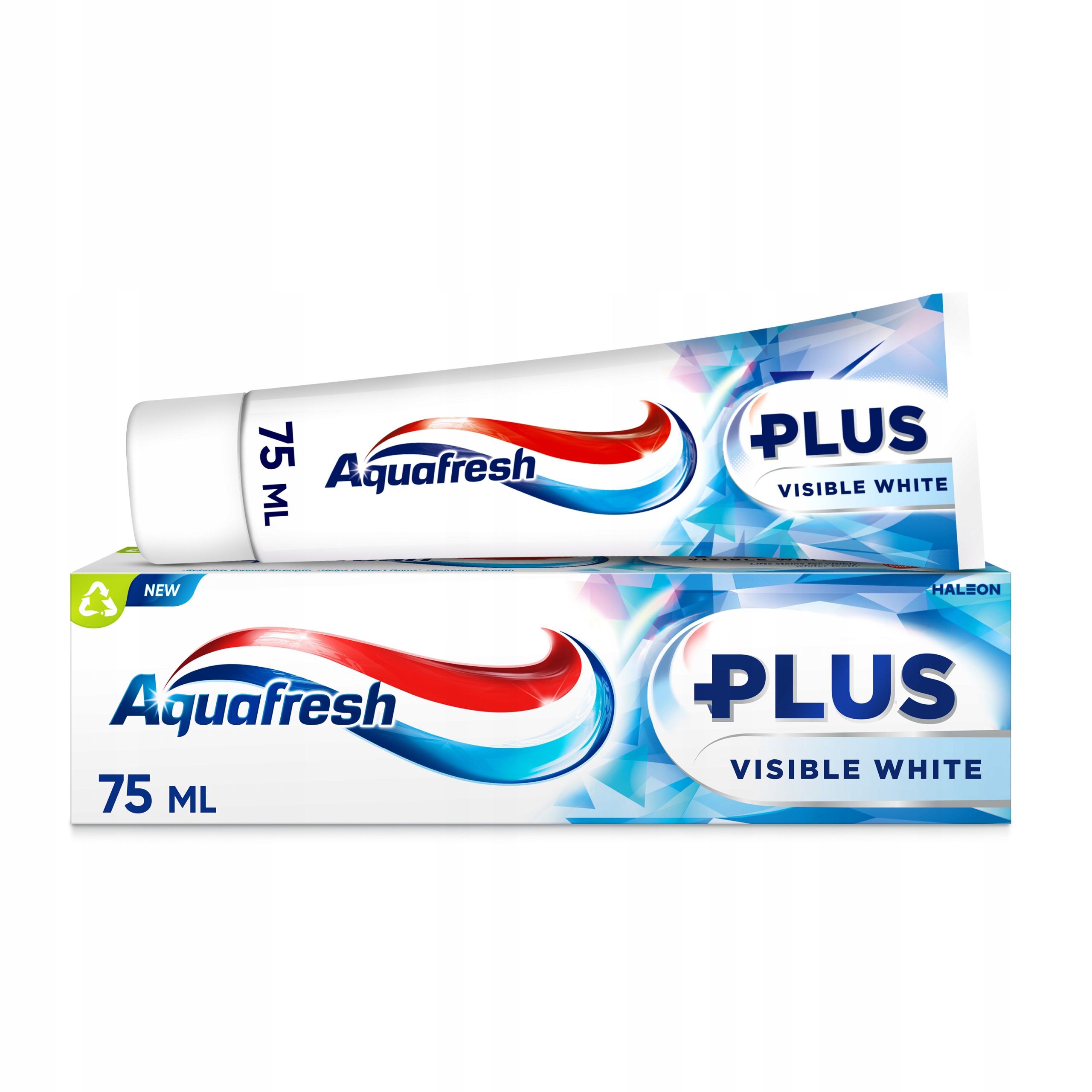 Pasta do zębów Aquafresh Plus Visible White 75ml – Wybielający uśmiech na wyciągnięcie ręki