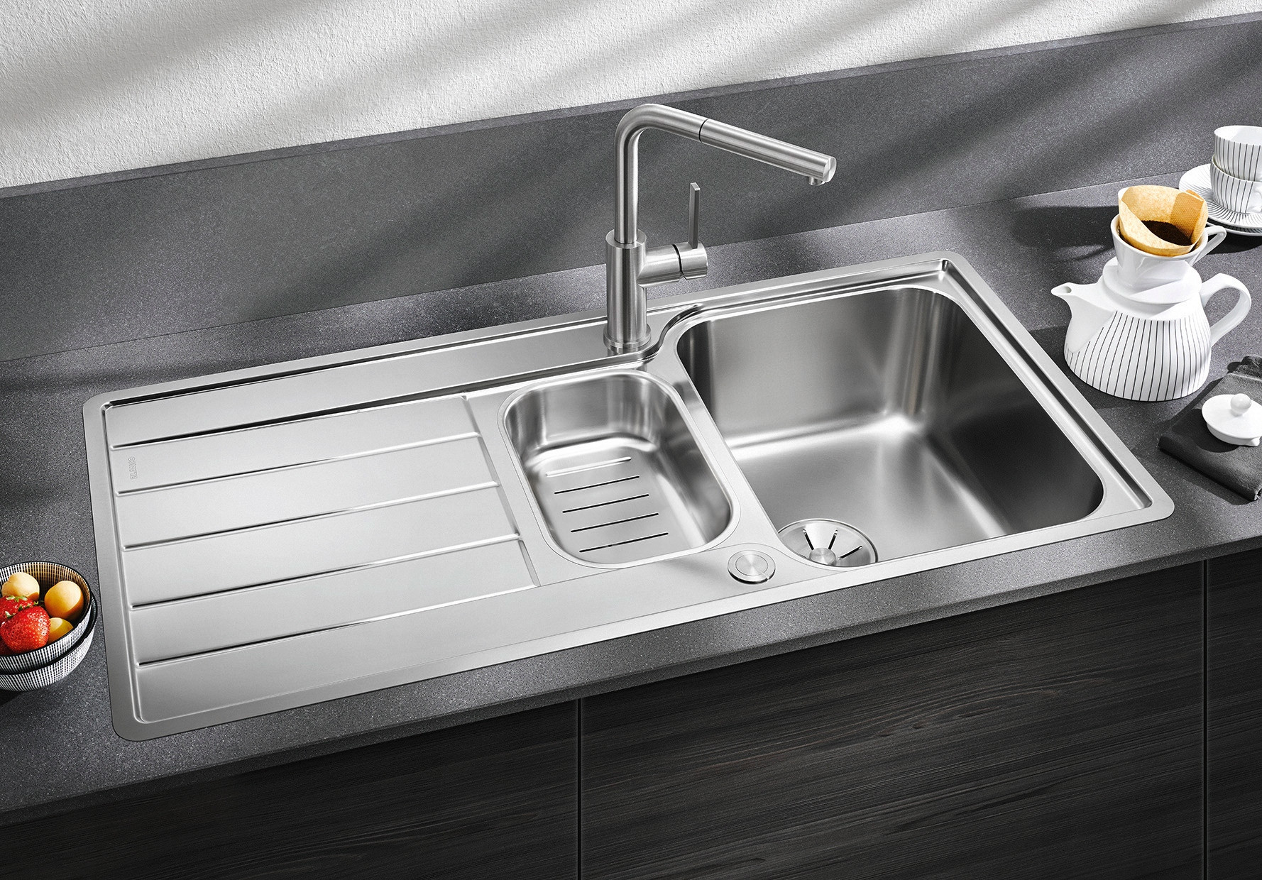 Materiał wykonania – stal polerowana dla trwałości