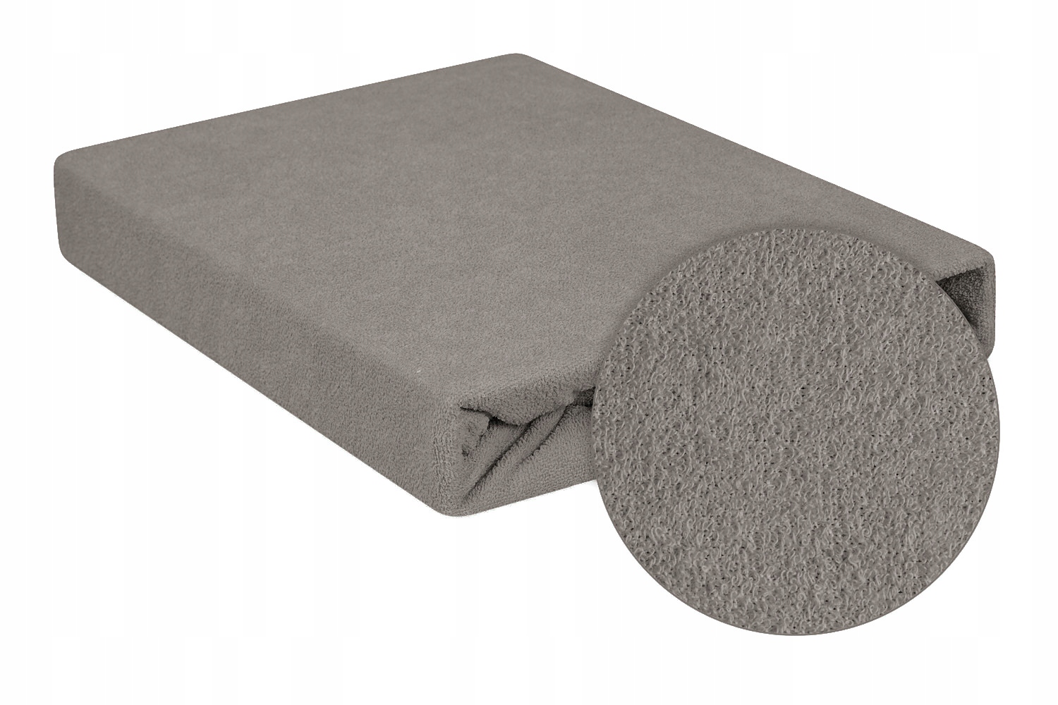 Prześcieradło frotte z gumą 90x190/200 CLASSIC – Komfort i jakość snu
