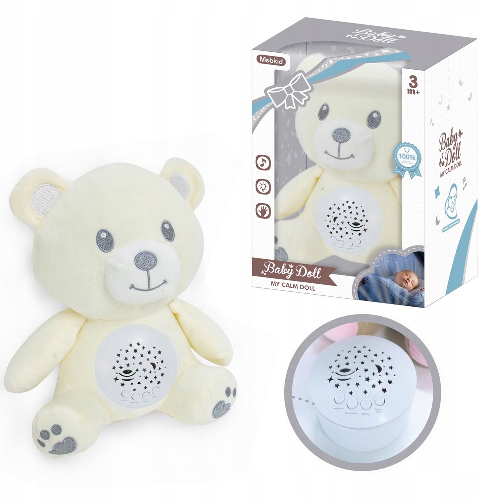 Teka Projektor lampka - miś – Idealny towarzysz do zasypiania