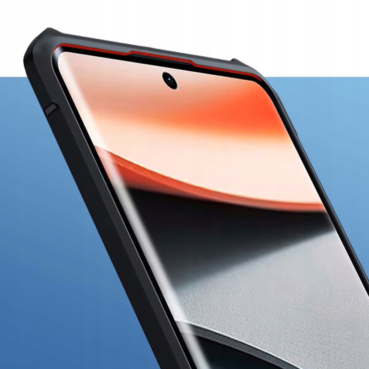 Podniesione krawędzie dla dodatkowej ochrony