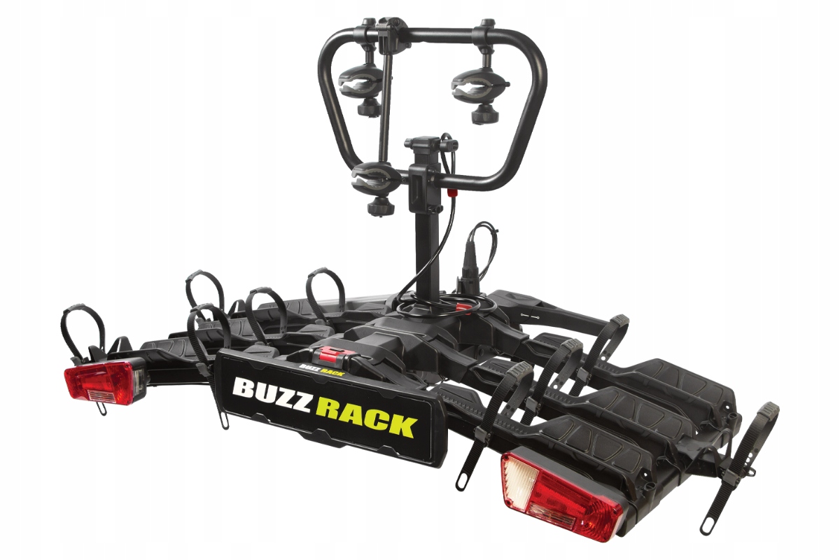 Buzzrack Scorpion Pro – Uchwyt rowerowy na 3 rowery elektryczne