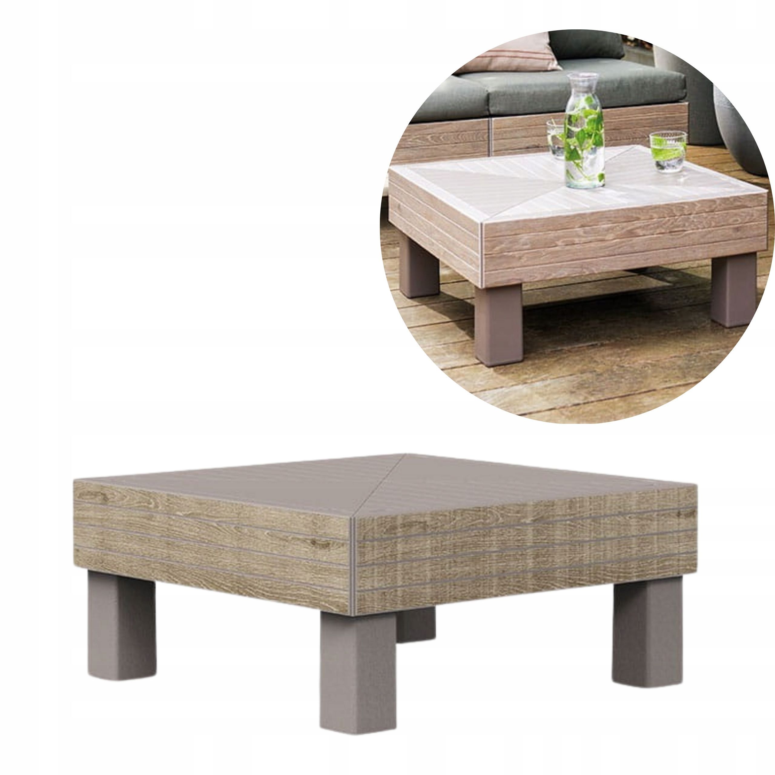 Wygląd drewna z trwałych materiałów