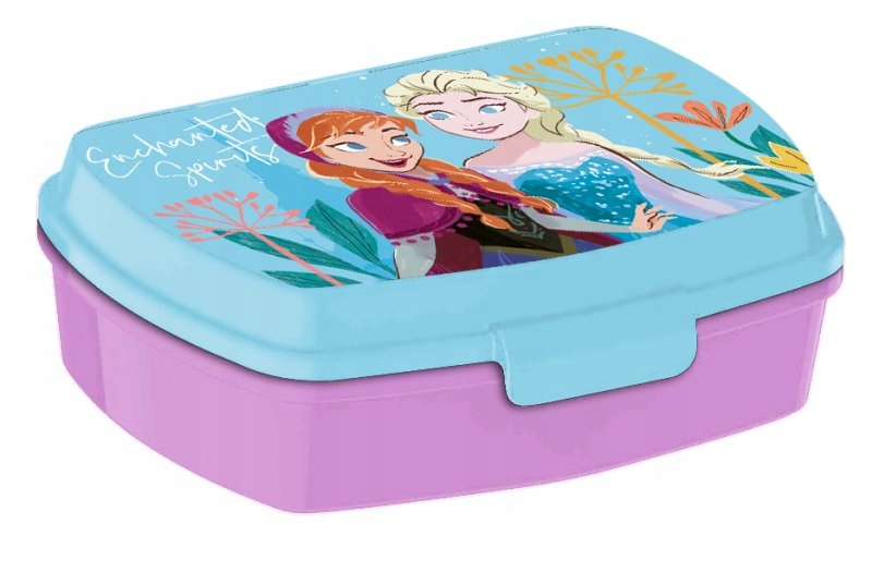 Funkcjonalna śniadaniówka z motywem Krainy Lodu