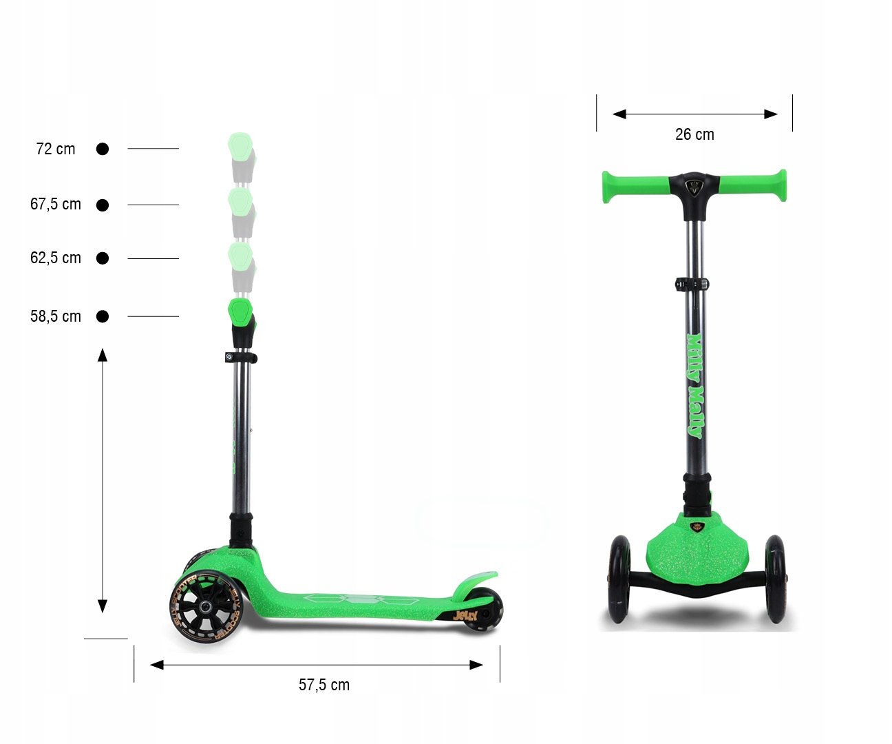 Regulacja wysokości kierownicy – dostosowanie do wzrostu dziecka