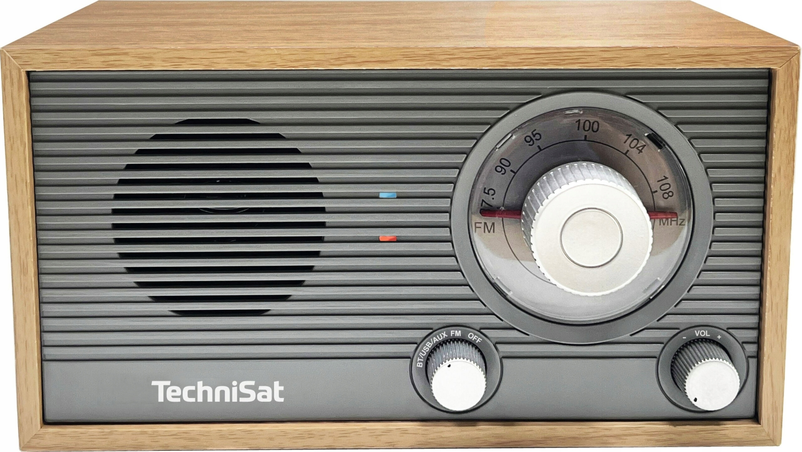 Stylowy design w kolorze szarym i złotym dębie