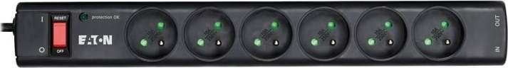 Eaton Listwa antyprzepięciowa Protection Strip 6 Tel@ FR – Bezpieczne zasilanie dla Twojego sprzętu