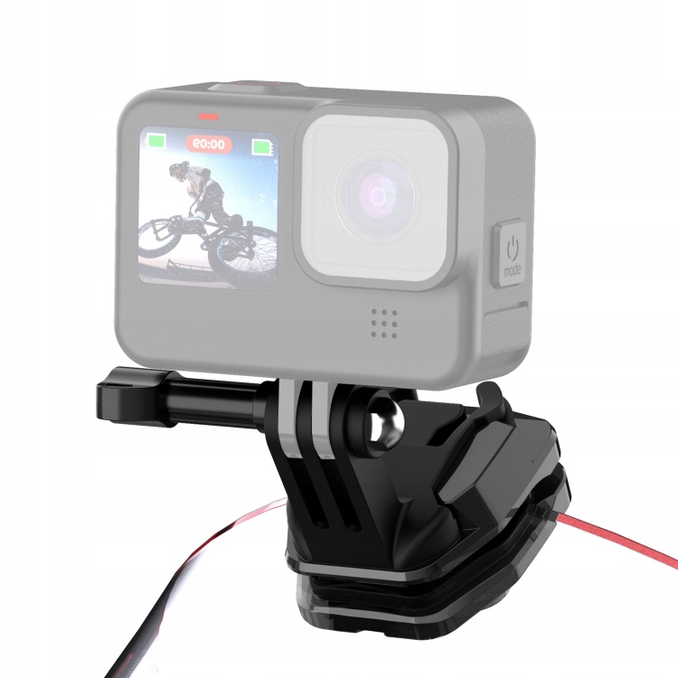Wbudowane mocowania na system GoPro i gwint 1/4''