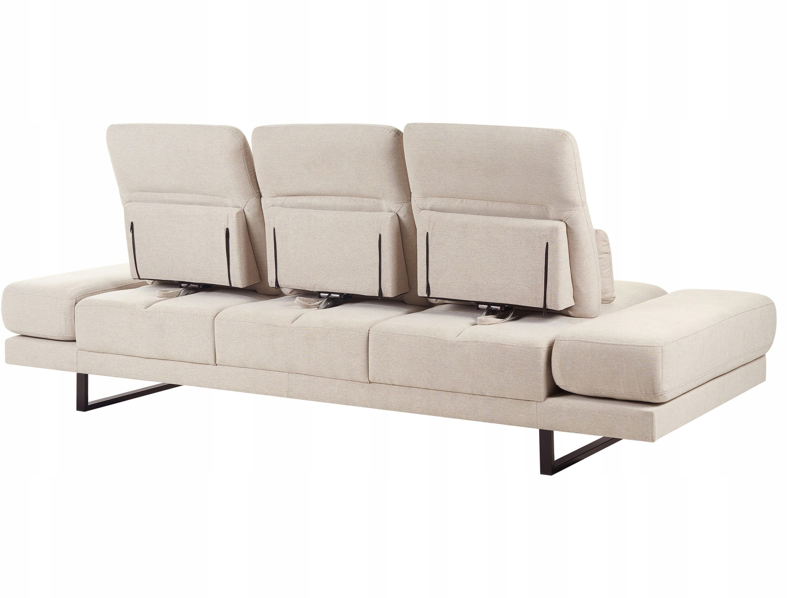 Wodoodporna tkanina i stalowe nogi – Trwałość i styl