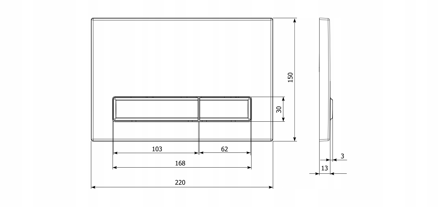 Nowoczesny design w kolorze czarnym mat