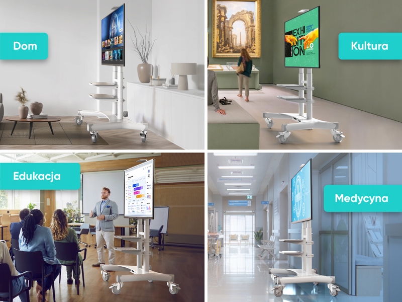 Bezpieczeństwo i intuicyjne użytkowanie – Stabilność i ochrona ekranu