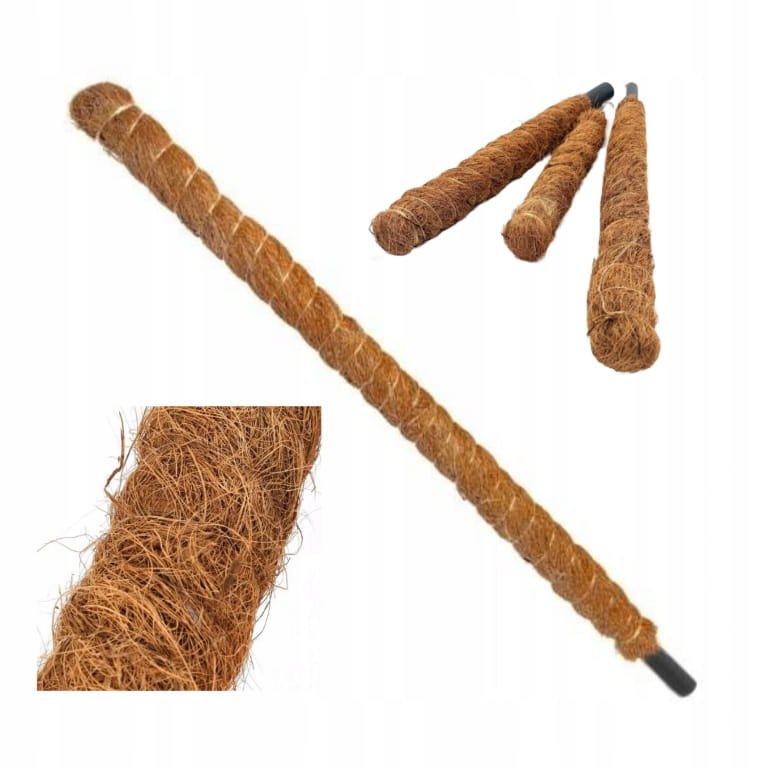 Palik kokosowy ozdobny podpora do roślin Eko 150 cm – Idealne wsparcie dla Twojego ogrodu