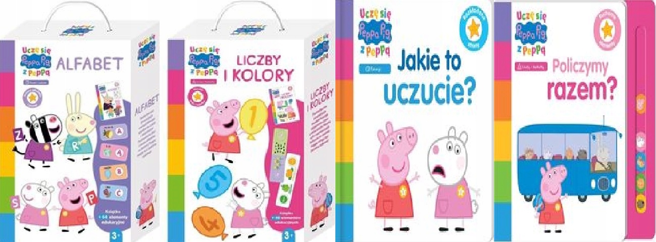 Liczanie i zabawa z Peppą Pig