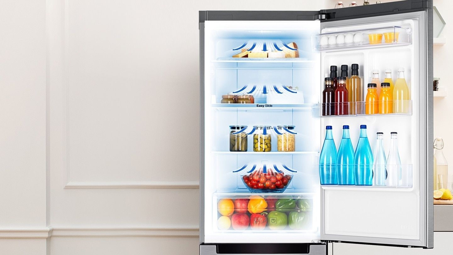 Combina frigorifica Samsung, No Frost, 311 l, H 178 cm, Clasa energetica F, RB30J3000WW 3 Unknown Image