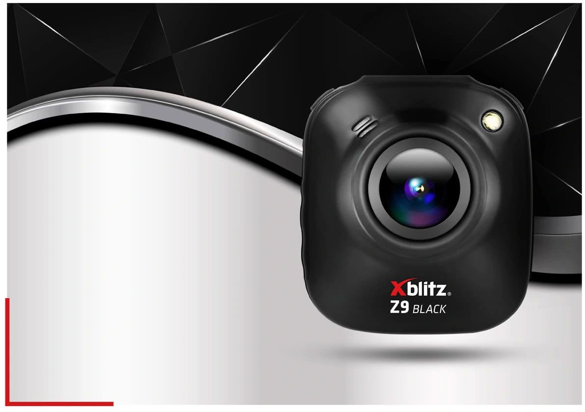 Kamera samochodowa z szerokim kątem widzenia Xblitz Z9 Black