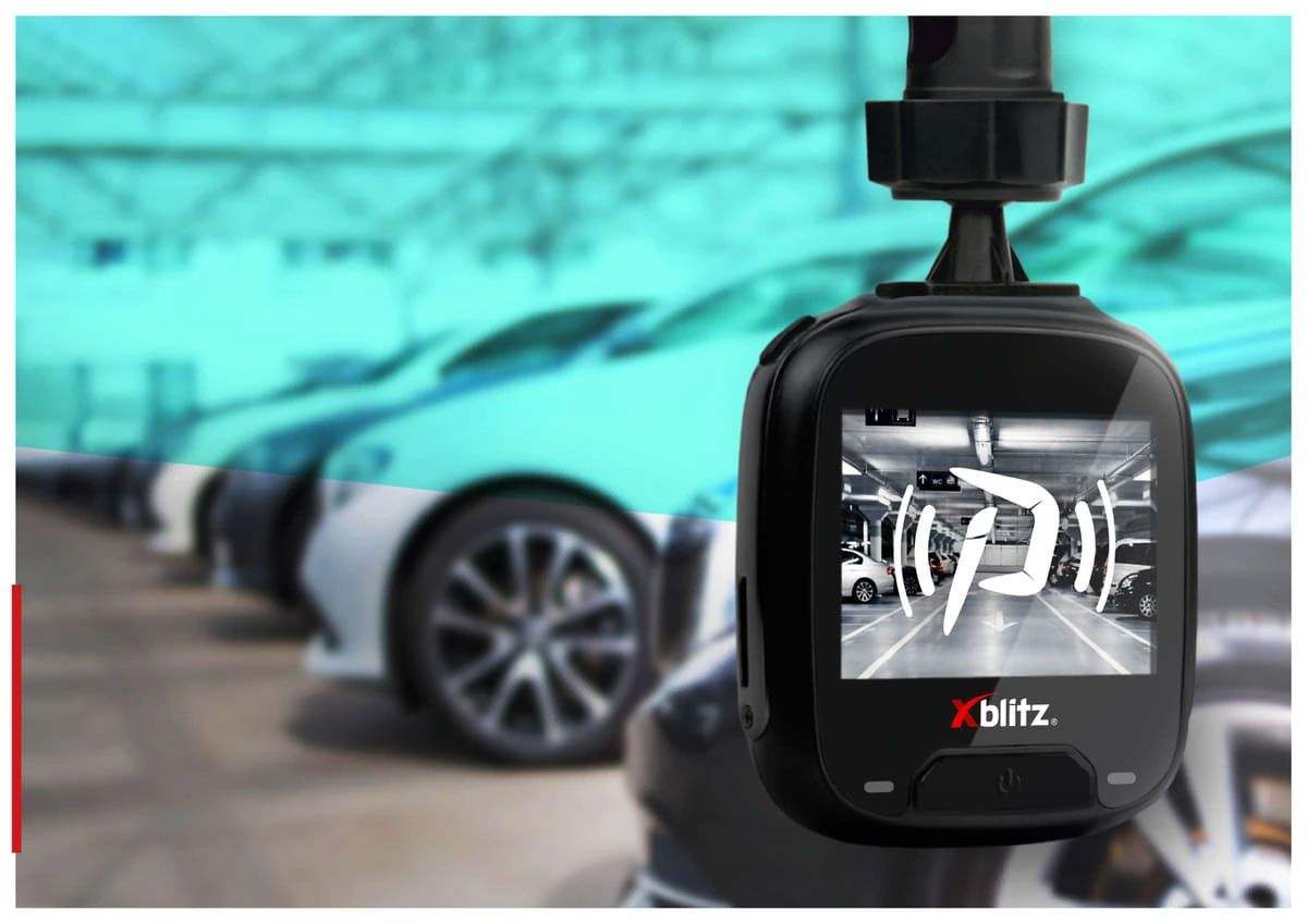 Kamera samochodowa z szerokim kątem widzenia Xblitz Z9 Black