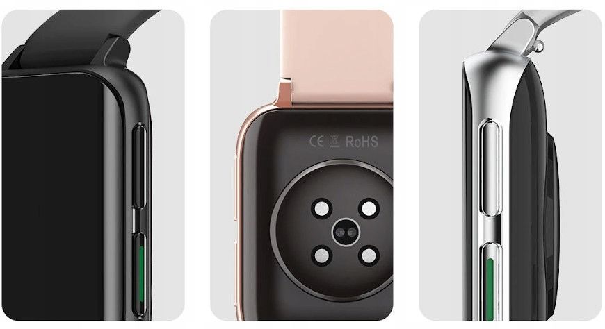 SMARTWATCH DAMSKI ZEGAREK PULS EKG PL MENU ROZMOWY Transmisja danych brak