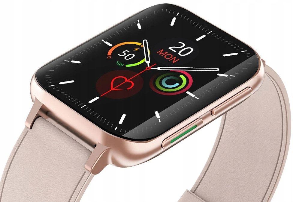 SMARTWATCH DAMSKI ZEGAREK PULS EKG PL MENU ROZMOWY Obsługa ładowania bezprzewodowego nie