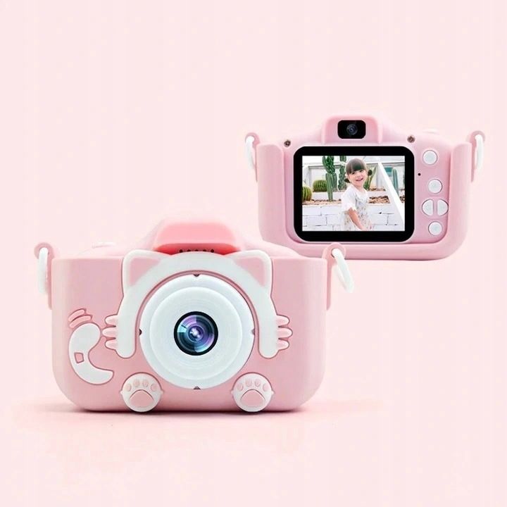 APARAT CYFROWY DLA DZIECI KAMERA GRY + KARTA 32GB Zoom optyczny 4