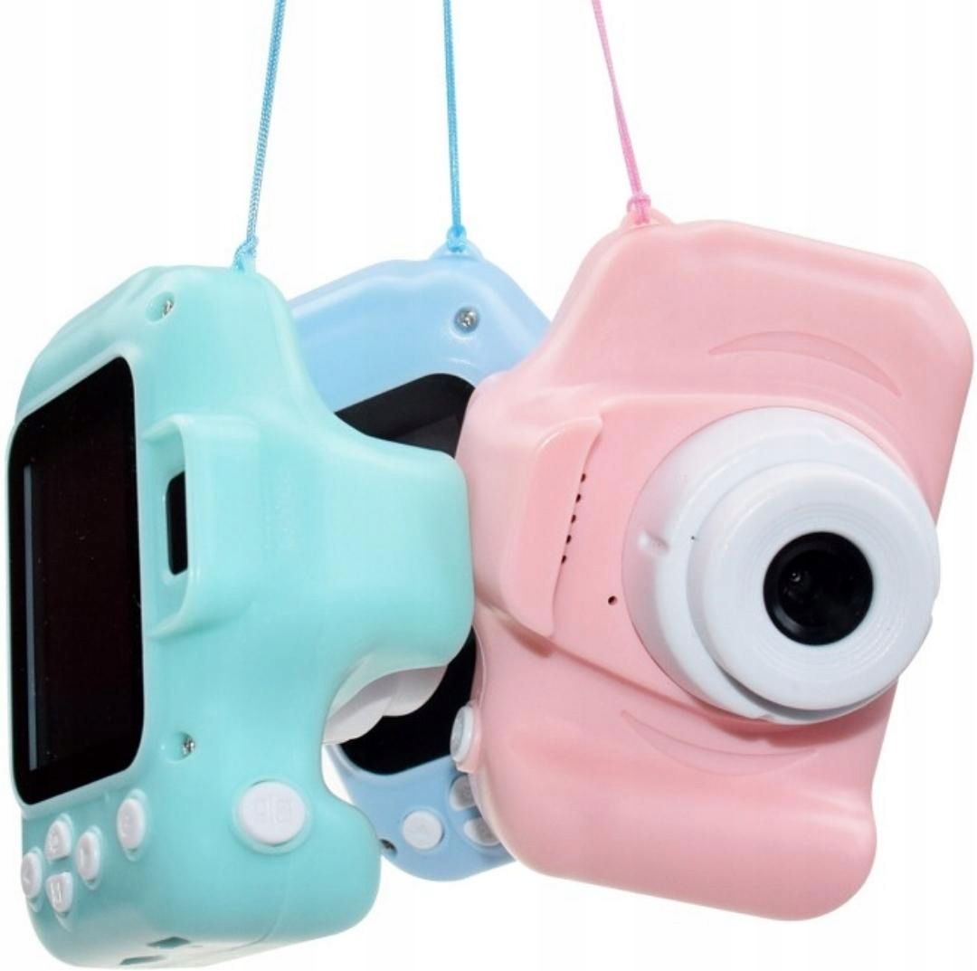 APARAT CYFROWY DLA DZIECI KAMERA GRY + KARTA 32GB Przekątna ekranu 2