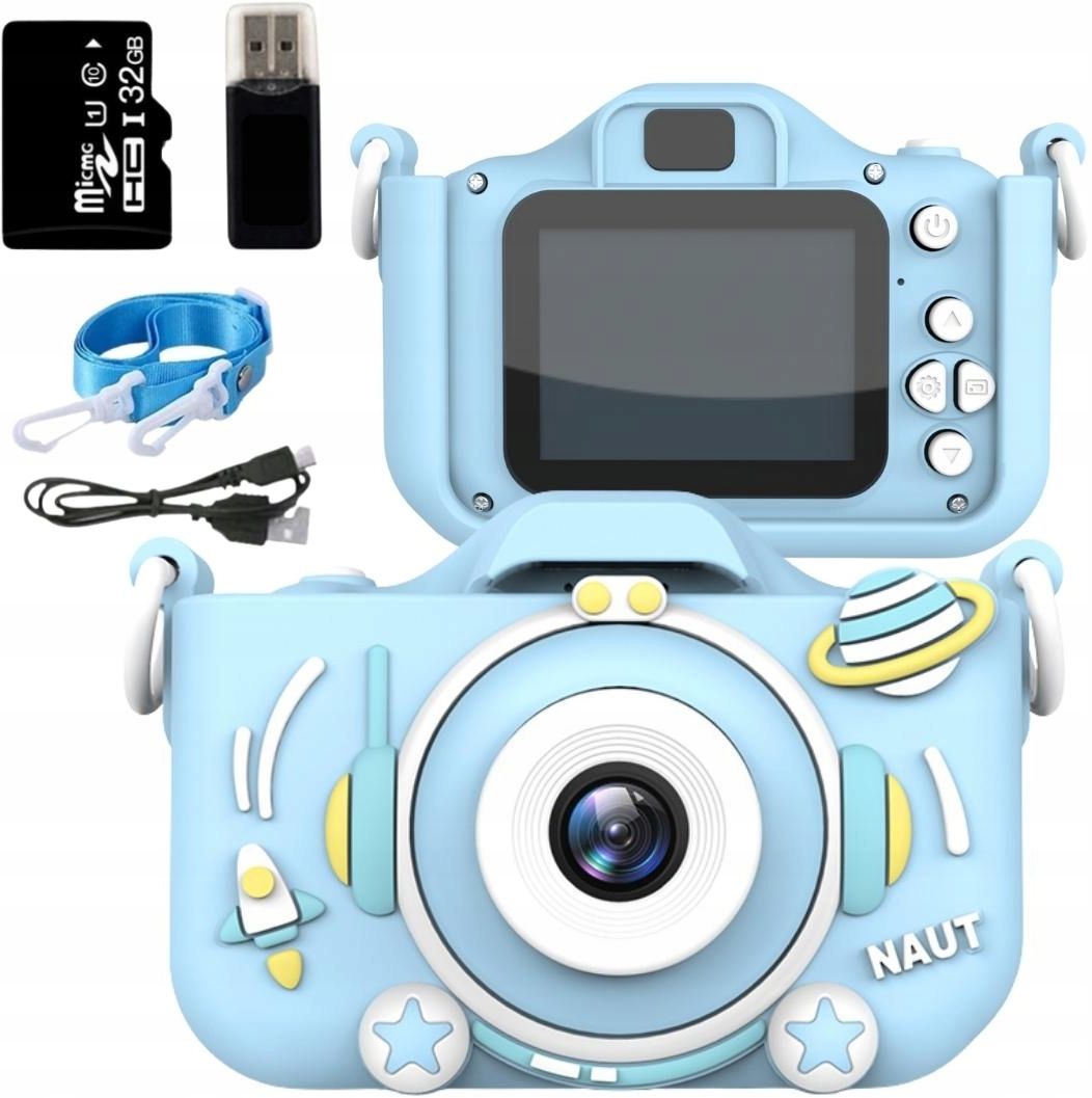 APARAT CYFROWY DLA DZIECI KAMERA 40Mpx +KARTA 32GB