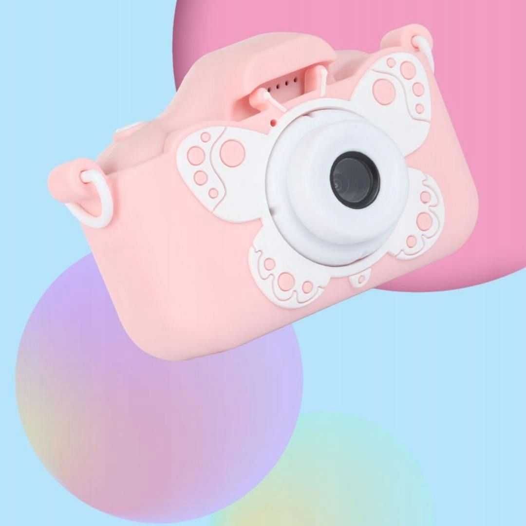 APARAT CYFROWY DLA DZIECI KAMERA GRY + KARTA 32GB Lampa błyskowa brak