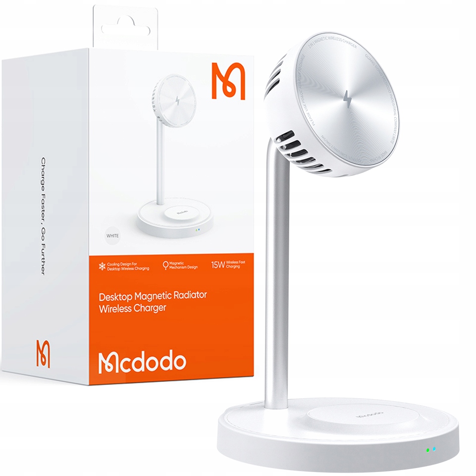 Ładowarka Mcdodo STACJA DOKUJĄCA 2W1 – Nowoczesne ładowanie dla iPhone i AirPods
