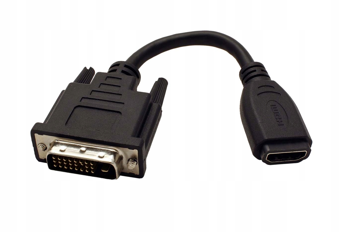 Kabel HDMI - DVI-D 0.15m czarny – Idealne połączenie dla Twojego sprzętu
