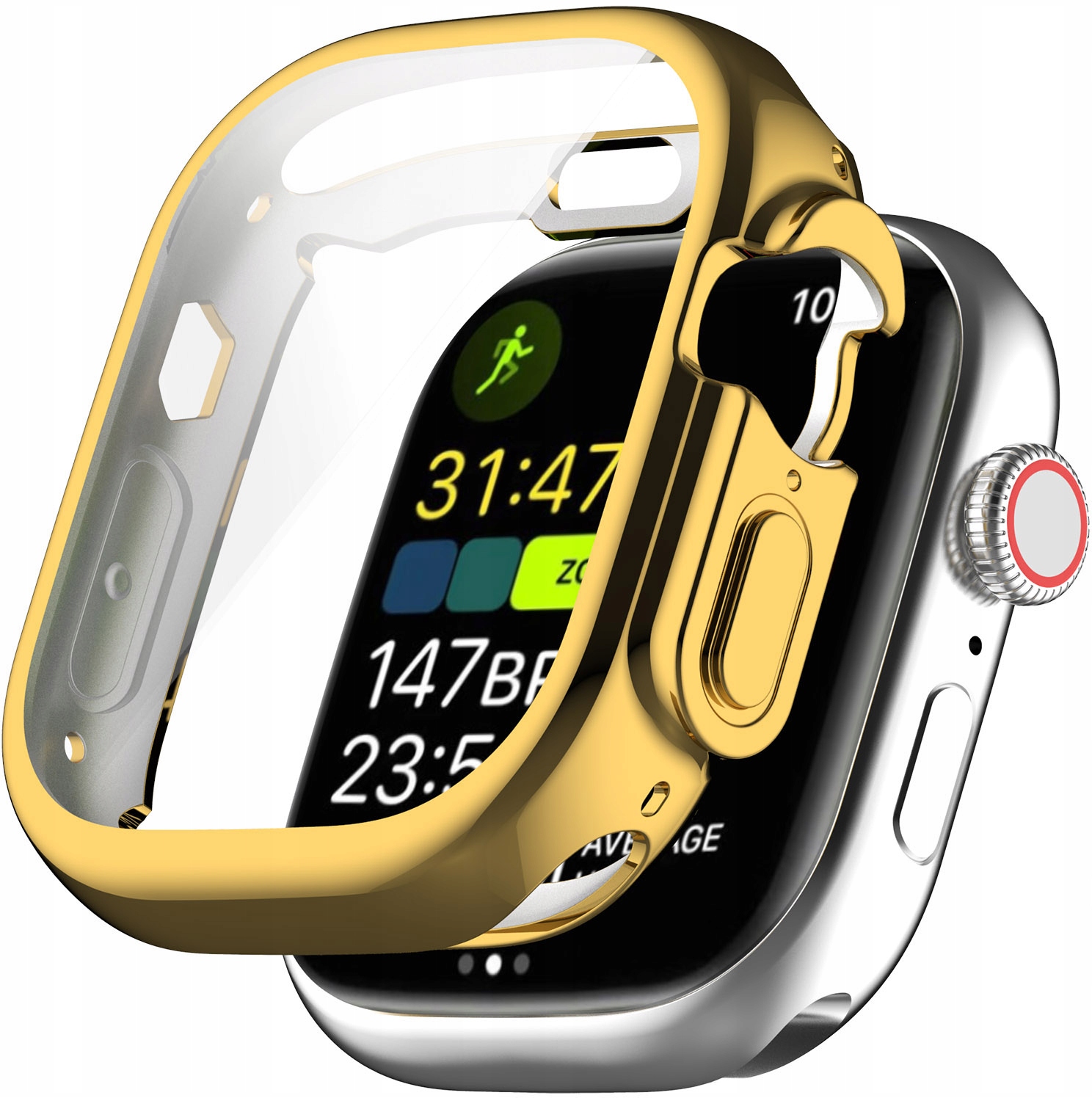 ETUI CASE BUMPER FUTERAŁ EKRAN 2W1 DO APPLE WATCH ULTRA 49MM – Elegancja i Ochrona w Doskonałej Harmonii