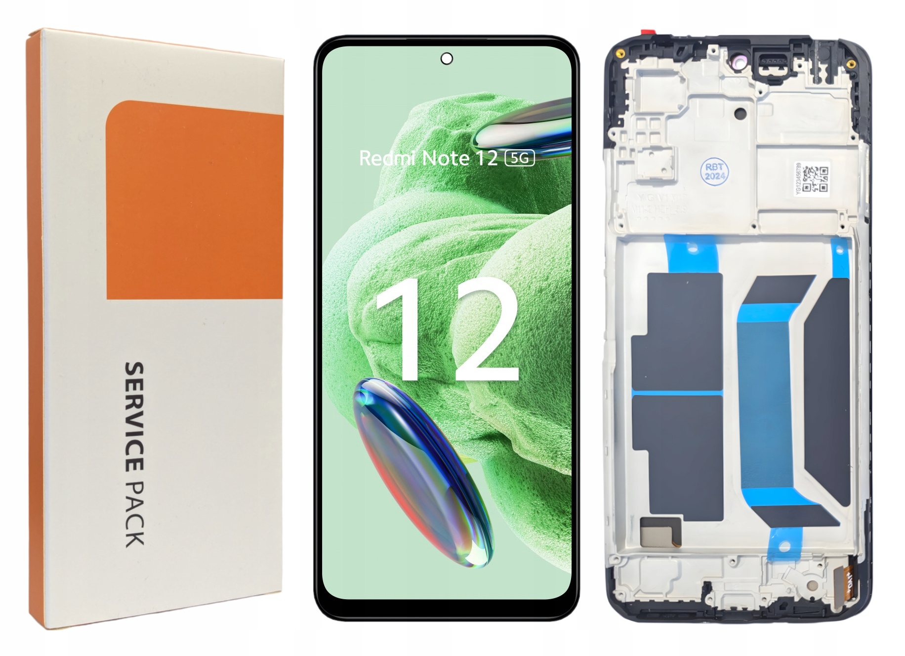 ORYGINALNY WYŚWIETLACZ EKRAN LCD DO XIAOMI REDMI NOTE 12 5G RAMKA 22111317I – IDEALNE ROZWIĄZANIE DLA TWOJEGO TELEFONU