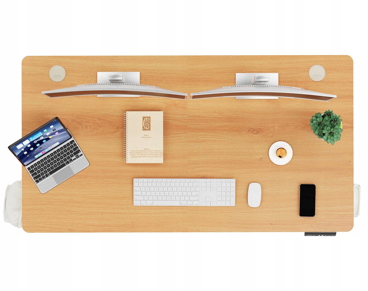 Wygodne uchwyty na akcesoria i organizacja przestrzeni roboczej