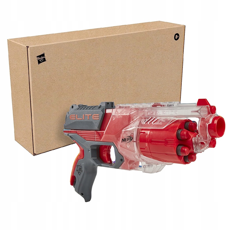 Pistolet NERF Disruptor + 6x pianowe naboje – Idealna zabawa dla dzieci