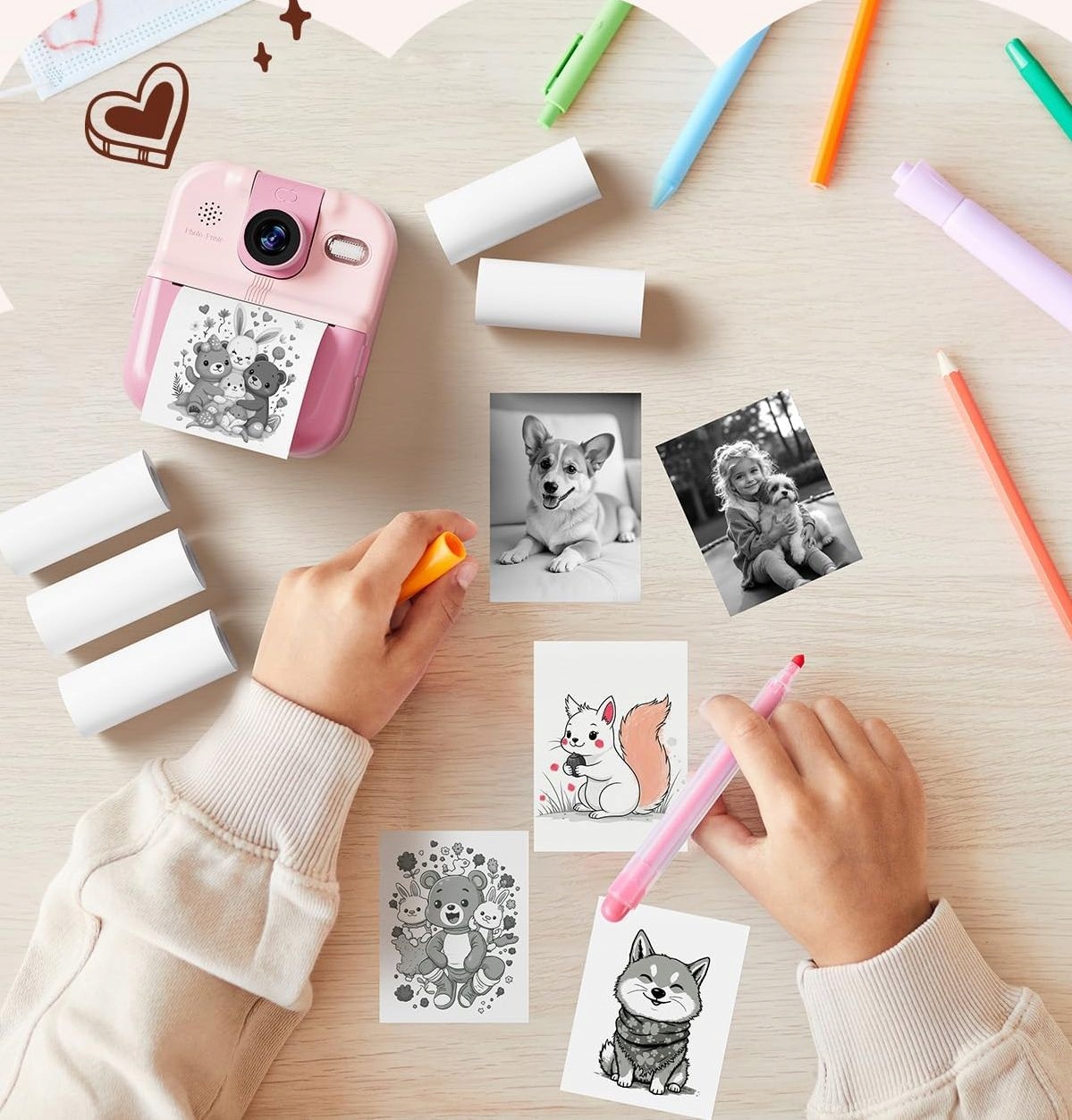 Możliwość druku grafik o dowolnym rozmiarze