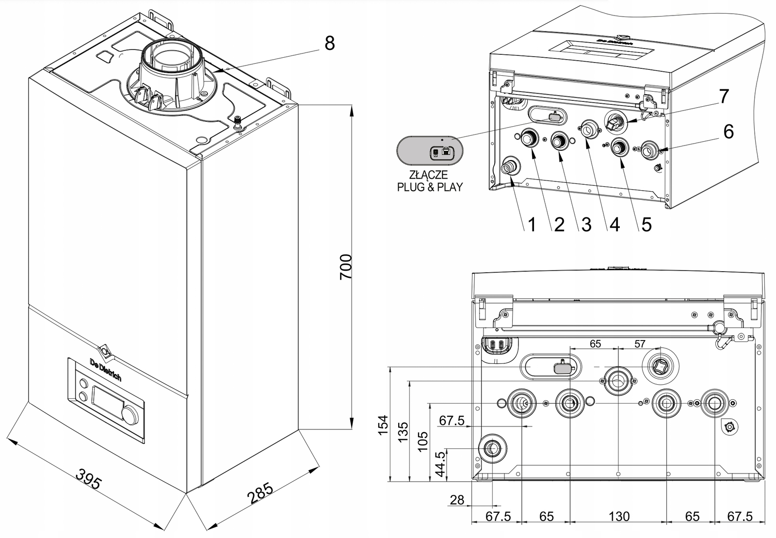 Kompaktowe wymiary i łatwość montażu