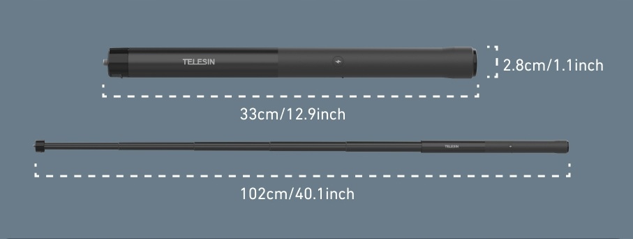 Regulowana długość od 33 cm do 102 cm