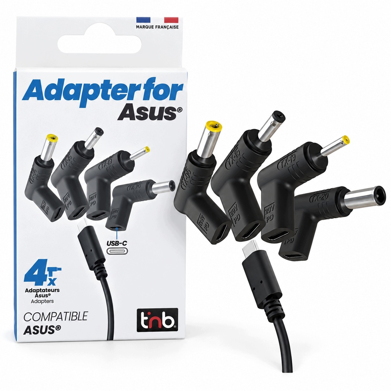 Zestaw adapterów na USB-C Pd 4x do ASUS – Wydajność i wszechstronność