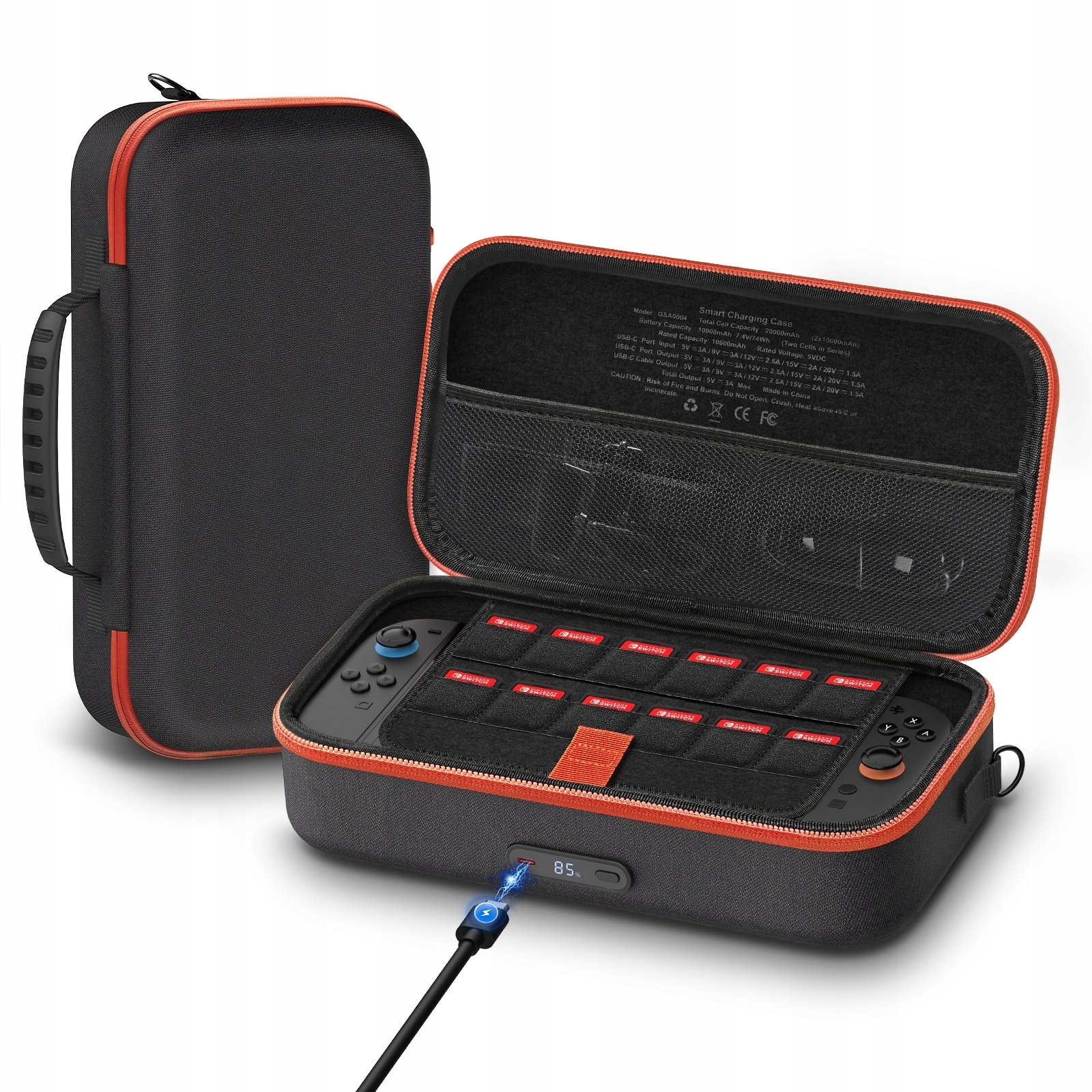 Etui Futerał ładujące do Nintendo Switch 2 – Wydajność i ochrona w jednym