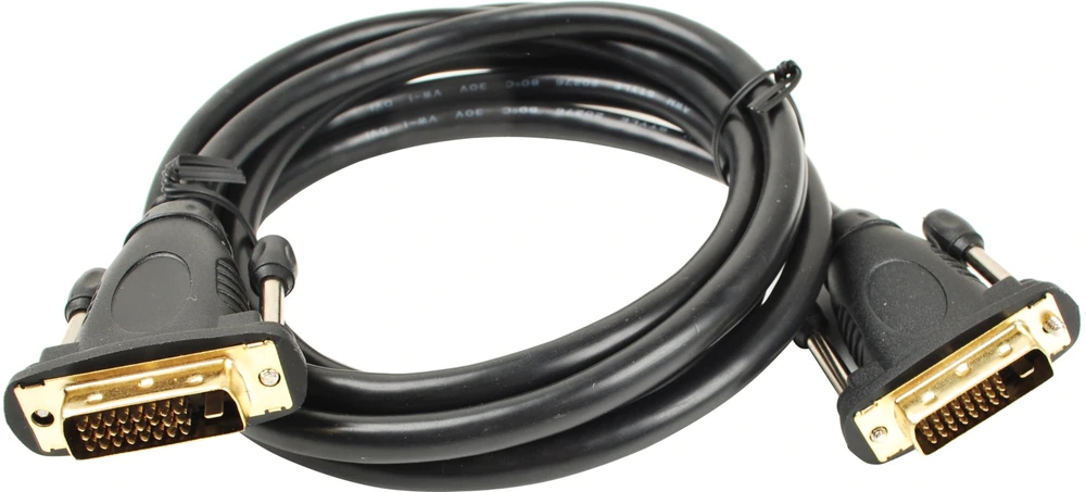 Kabel DVI-D - DVI-D 5m czarny (kpdvi2-5) – Idealne połączenie dla Twojego komputera
