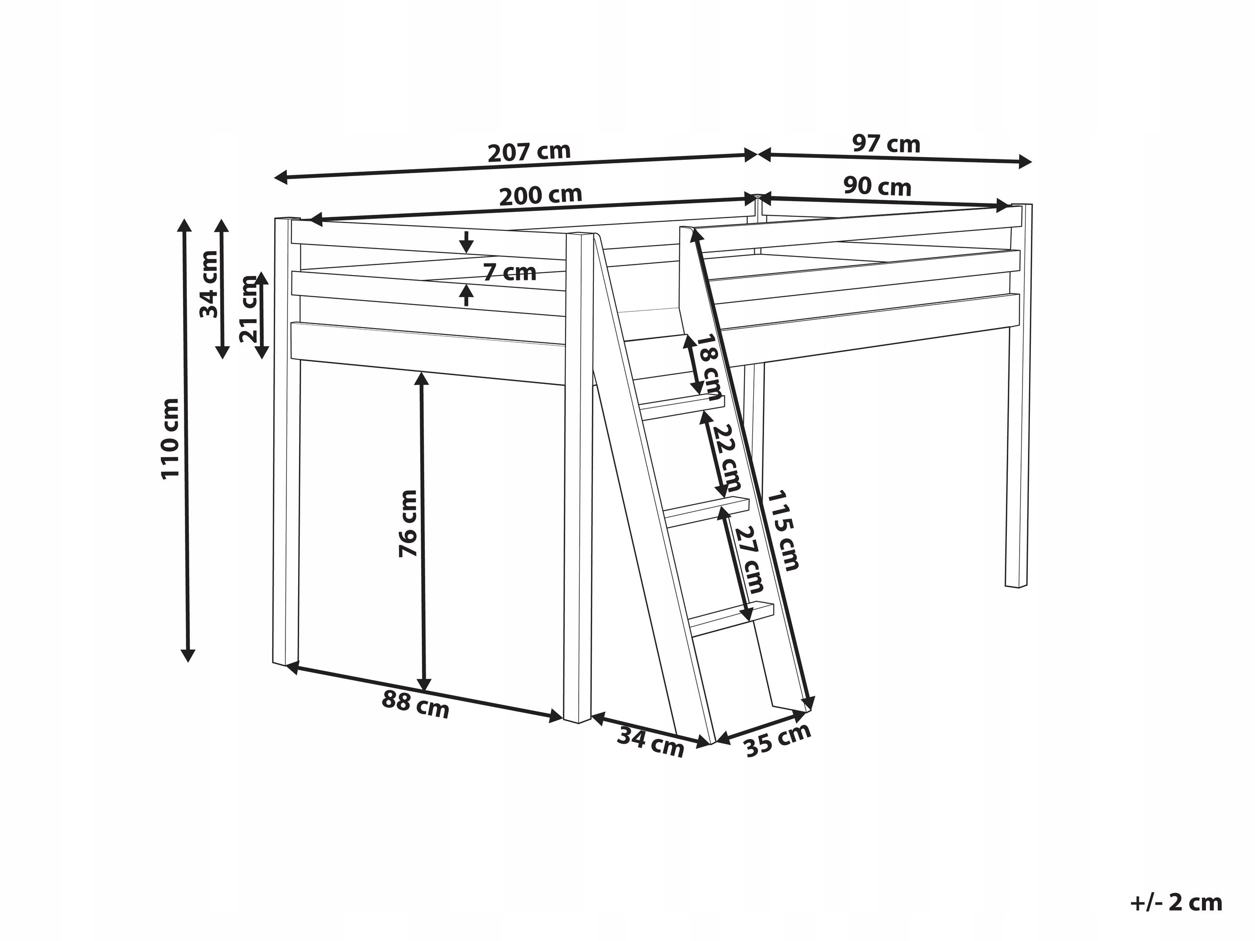 Wykorzystanie przestrzeni – Funkcjonalny design z otwartą przestrzenią pod łóżkiem