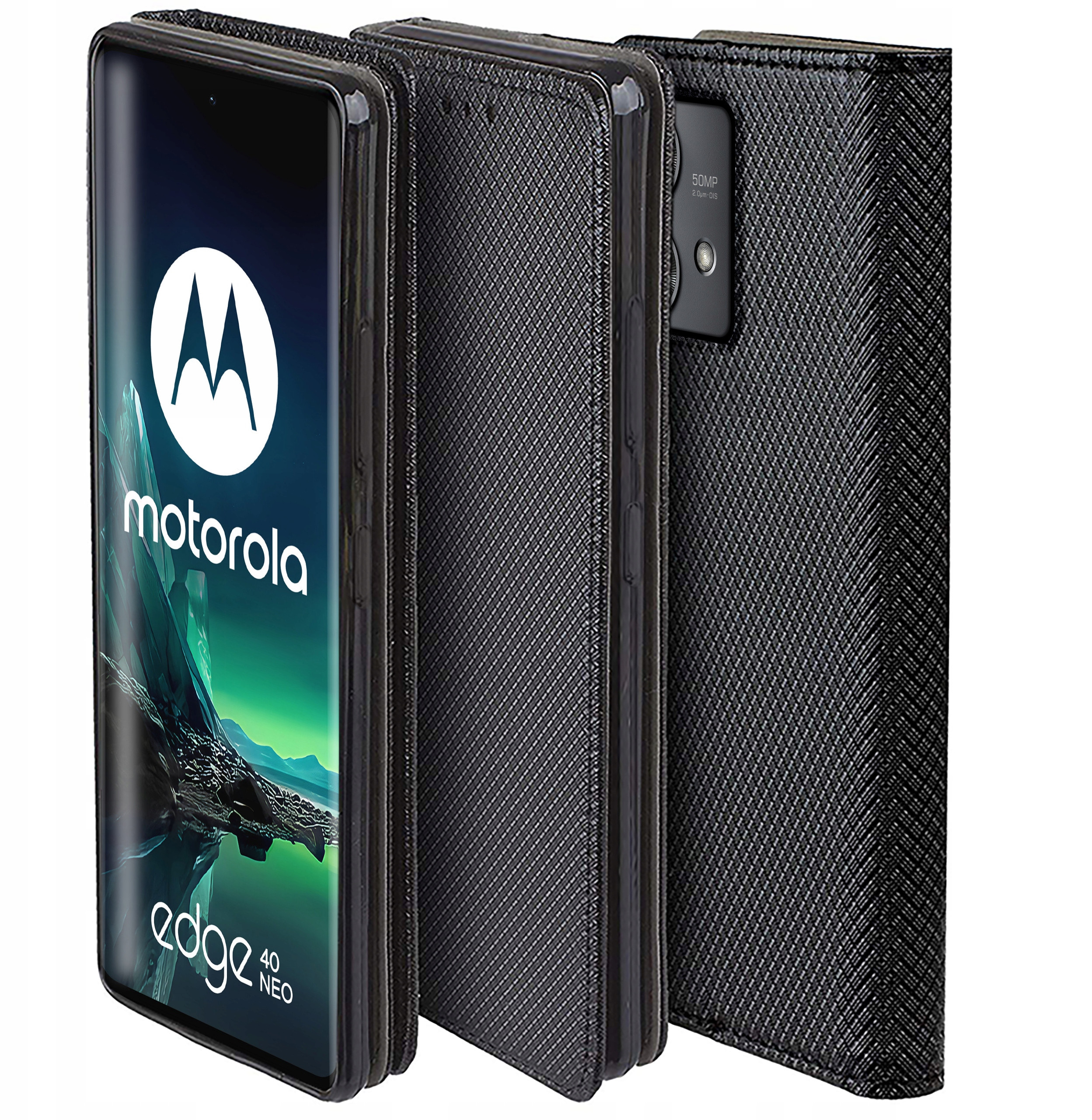 Etui do Motorola Moto Edge 40 Neo SMART MAGNET CASE PORTFEL – Idealna ochrona dla Twojego smartfona