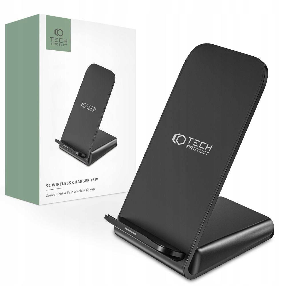 Ładowarka bezprzewodowa Qi15W-S2 Wireless Charger 15W Black – Szybkie i bezpieczne ładowanie