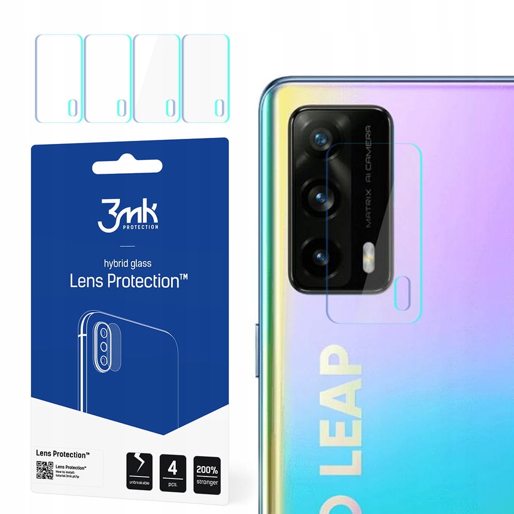 Zestaw zawiera 4 sztuki szkła ochronnego